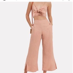 NWOT Faithfull the Brand set top (S) pants (M)